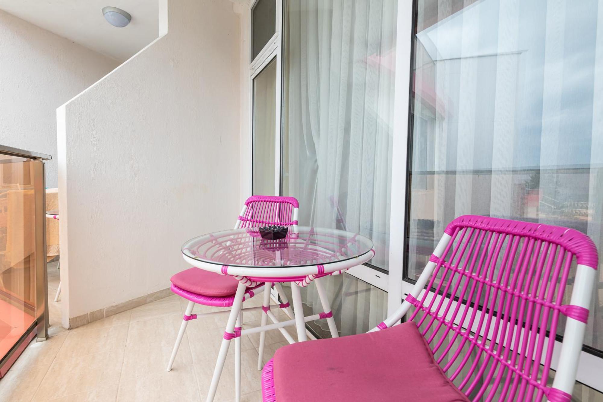 Flamingo Beach Hotel ساني بيتش المظهر الخارجي الصورة
